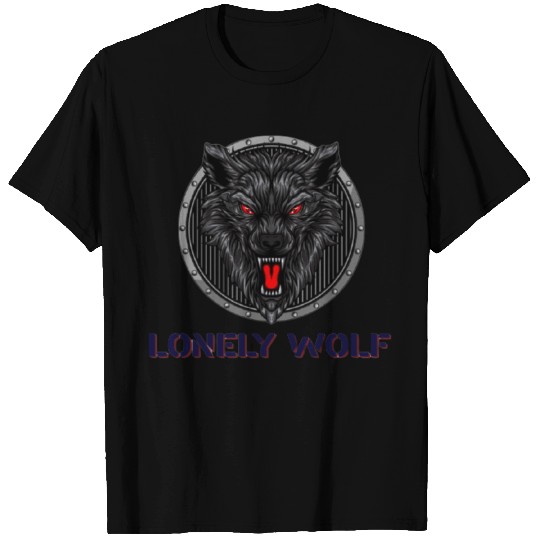 Lonely wolf T Shirts