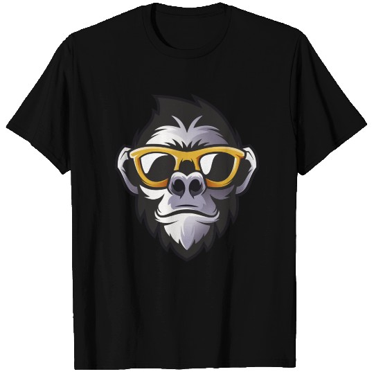 jacket with a relaxed kingkong style T Shirts