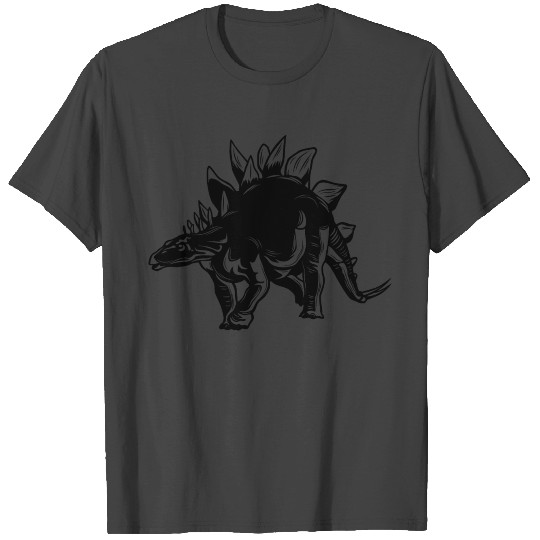 Stegosaurus dinosaur T Shirts