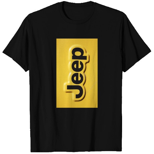 Jeep Cute Yellow Emblem T Shirts