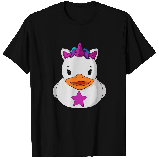 Fancy Unicorn Rubber Duck T Shirts