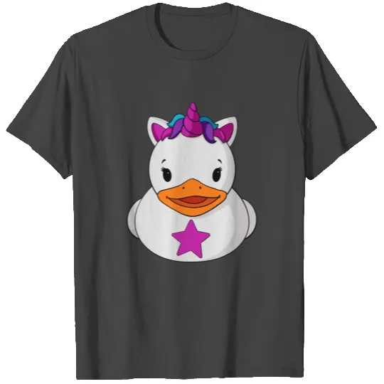 Fancy Unicorn Rubber Duck T Shirts