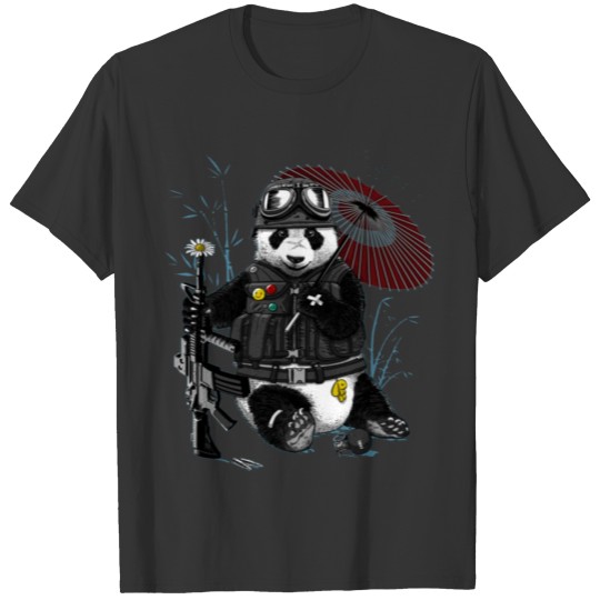 Military Panda T Shirts