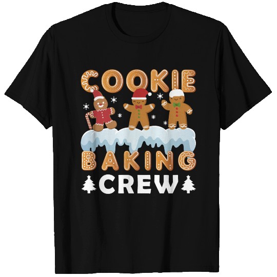 Christmas cookie baking crew T Shirts