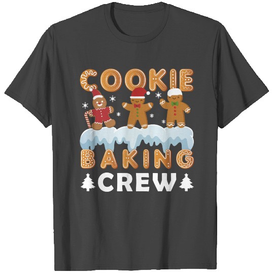 Christmas cookie baking crew T Shirts