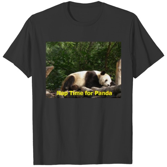 Panda Sleeping T-shirt