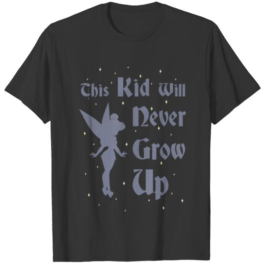 Disney Peter Pan Tinkerbell Never Grow Up Graphic T Shirts