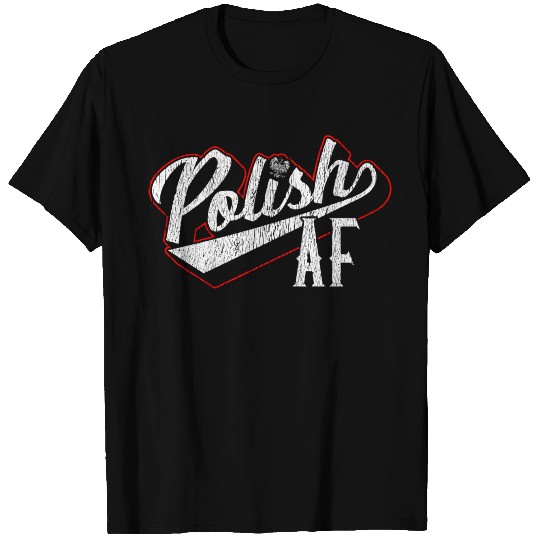 Polish Af Polish Flag Eagle Pride Dyngus Day T Shirts