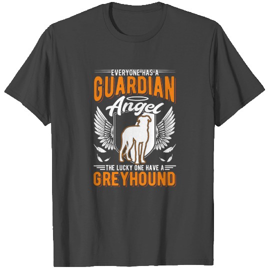 Greyhound Guardian Angel British T Shirts