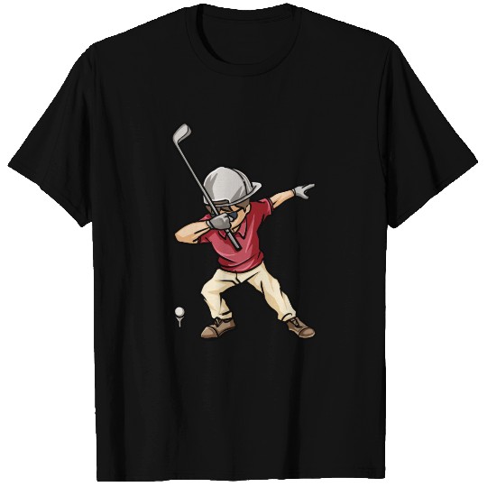 Dabbing Golf Player Golfer, Golfing Funny T Shirts