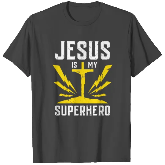 Jesus Is My Superhero Gift For A Christian Who Lov T Shirts
