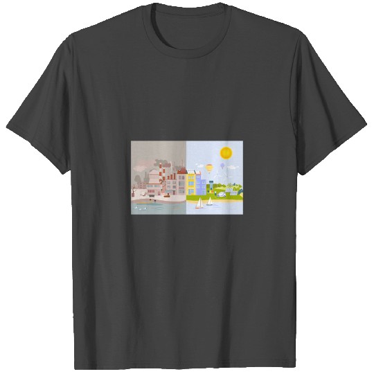 Old vs New World | Green Energy | Eco-friendly T Shirts