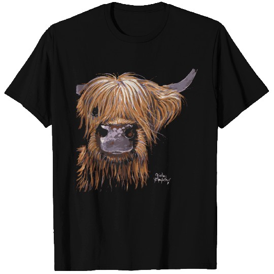 Henry' Highland Cow Print Top T Shirts