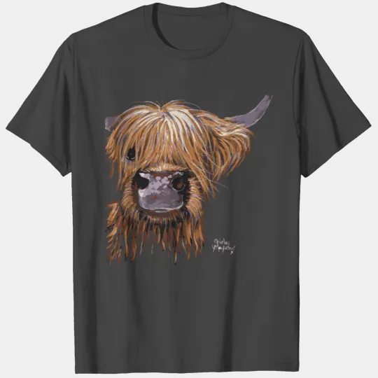Henry' Highland Cow Print Top T Shirts