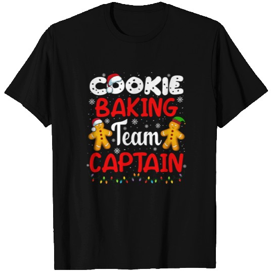 Cookie baking team captain gingerbread christmas T Shirts