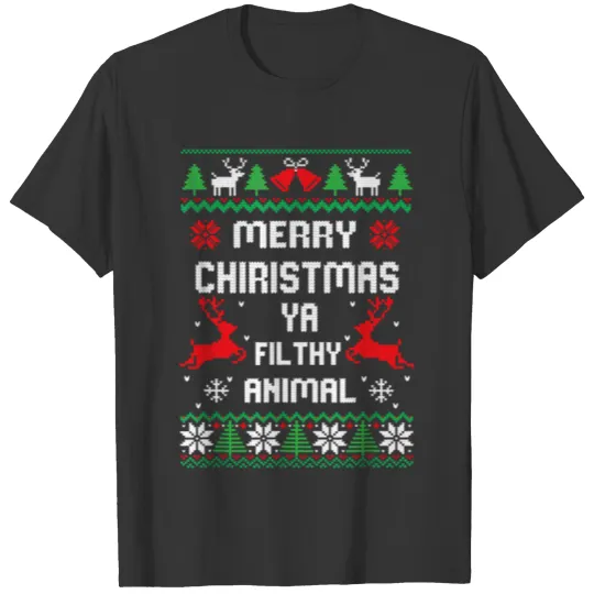 Merry Christmas Animal Filthy Ya 2021 Pullover Hoo T Shirts