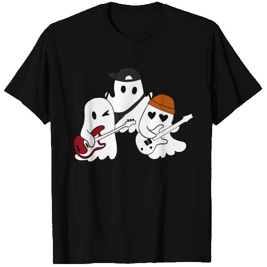 Sunset Curve Ghost Band T Shirts