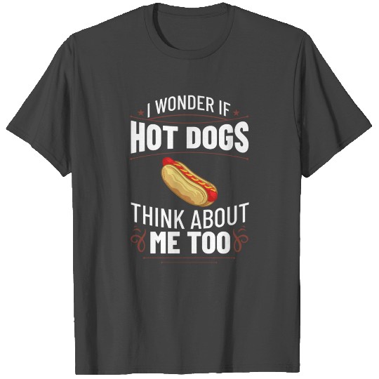 Hot Dog Chicago Style Bun Stand American T Shirts