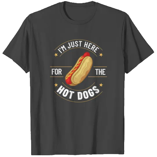 Hot Dog Chicago Style Bun Stand American T Shirts