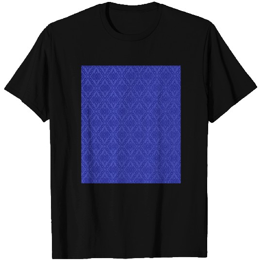 SEA Royal Blue Pattern T Shirts