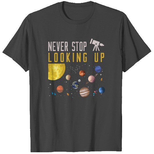 Solar System, Telescope, Stars watching T Shirts