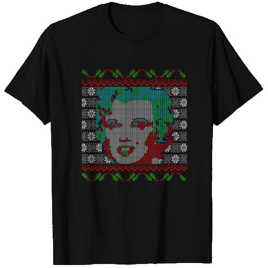 Ugly Christmas Marilyn Monroe T Shirts