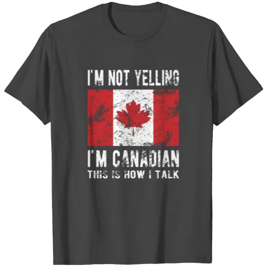 Proud Canadian Heritage Canada Roots Canadian Flag T Shirts