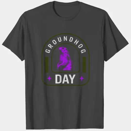 Happy Groundhog Day T Shirts, Woodstock Illinois,