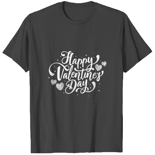 2022 Happy Valentines Day Heart For Women Men Gift T Shirts