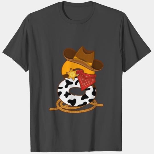 Cowboy 8th Birthday Cowgirl Birthday T Shirts