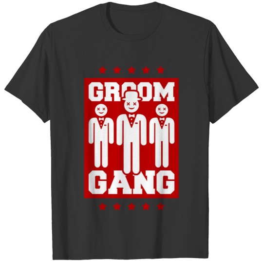 Groom Gang Bachelor T-shirt