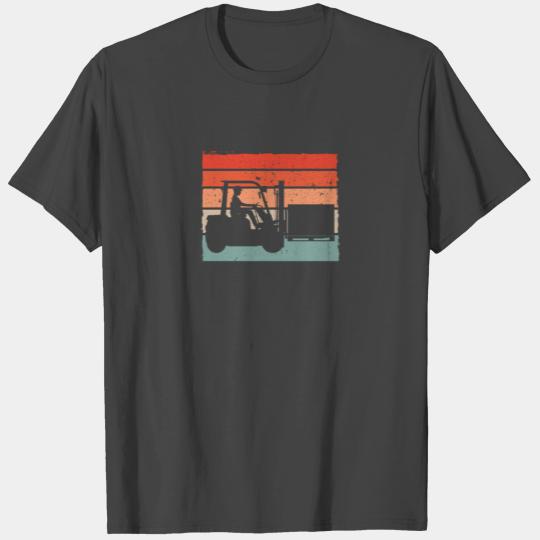Retro Forklift Operator Gift T Shirts