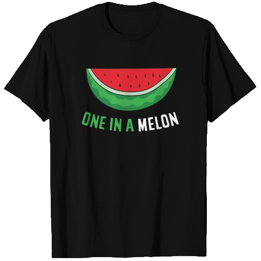 Watermelon Summer One In A Melon T Shirts