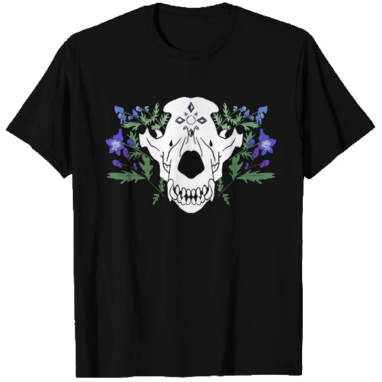Wolfsbane Werewolf Skull T Shirts