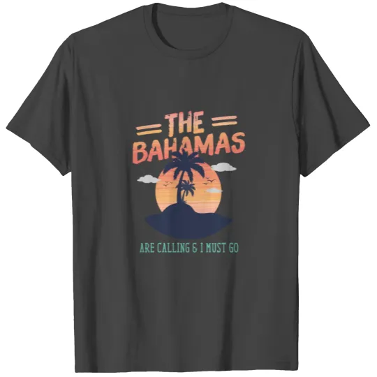 Bahamas Hello Summer Beach Lovers T Shirts