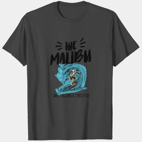 Malibu Hello Summer Beach Lovers T Shirts