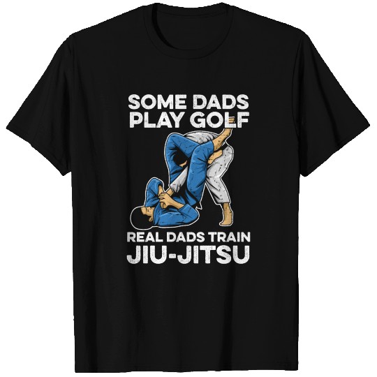 BJJ Design for a Jiu Jitsu Dad T Shirts