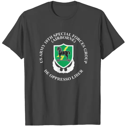 10th SFG A 10th Special Forces Group Command Team T Shirts