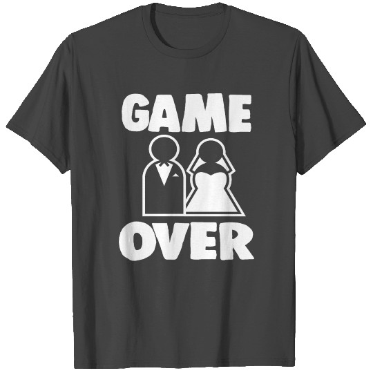 Wedding Bachelor Bachelorette Party Game Over T Shirts