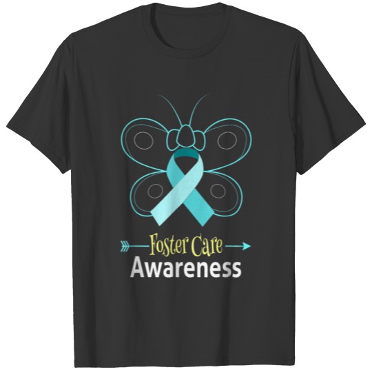 Butterfly Adoption Foster Care birthday christmas T Shirts
