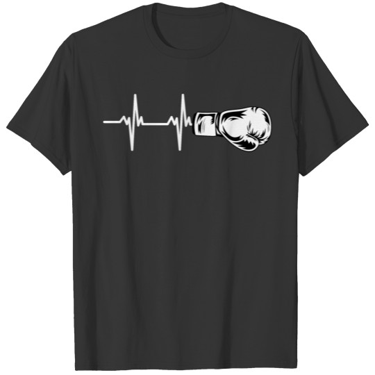 heartbeat boxing shirt training boxing-boxing work T-shirt