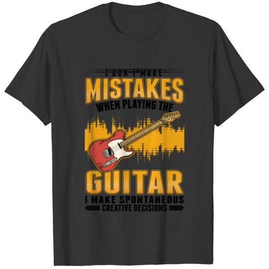 Guitarist Guitar Electric Bass T-shirt