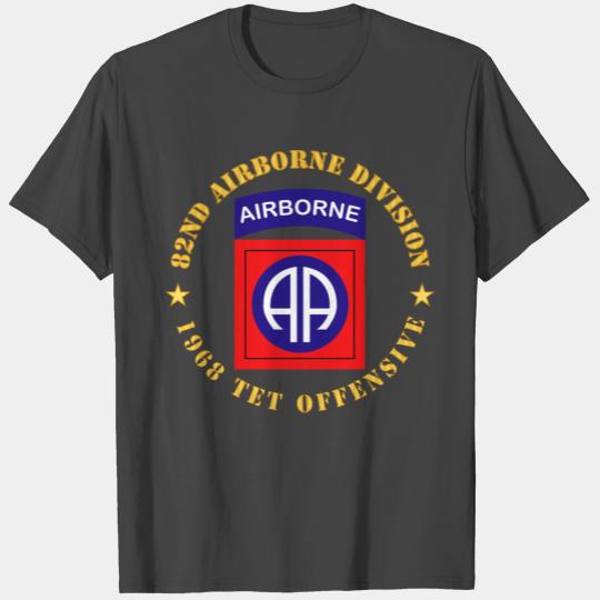 Army 82nd Airborne Division 1968 Tet Offensive T Shirts
