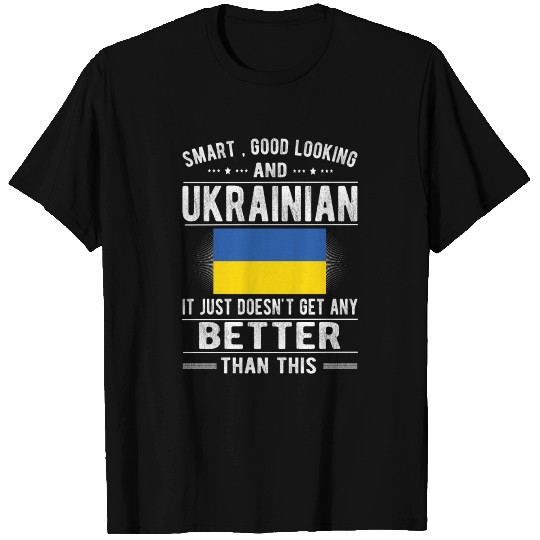 Ukrainian Flag Ukraine Heritage Ukrainian Roots T Shirts