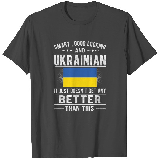 Ukrainian Flag Ukraine Heritage Ukrainian Roots T Shirts