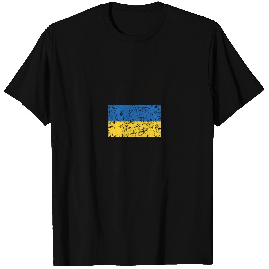 Ukrainian Heritage Ukraine Roots Ukrainian Flag T Shirts