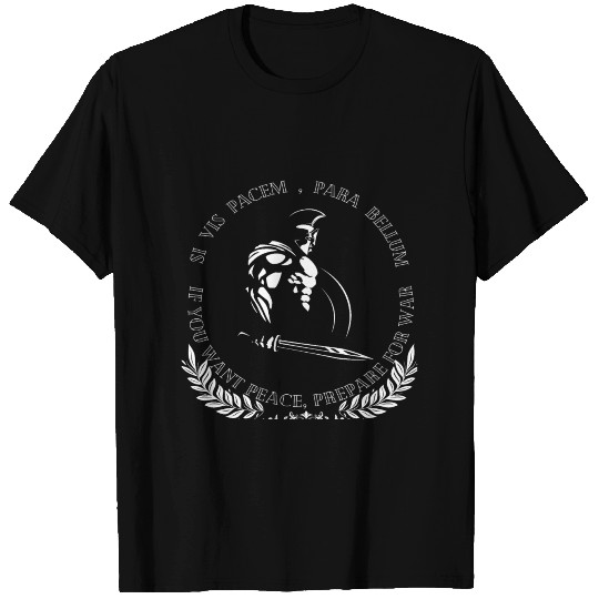 swordsman si vis pacem para bellum(white) T Shirts