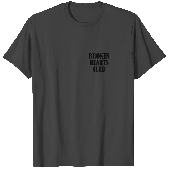 Broken Heart Club Anti Valentine Divorce Breakup T Shirts
