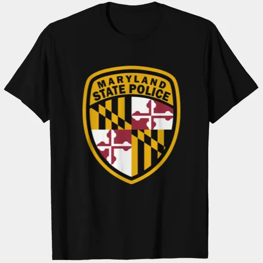 Maryland State Police Logo T Shirts