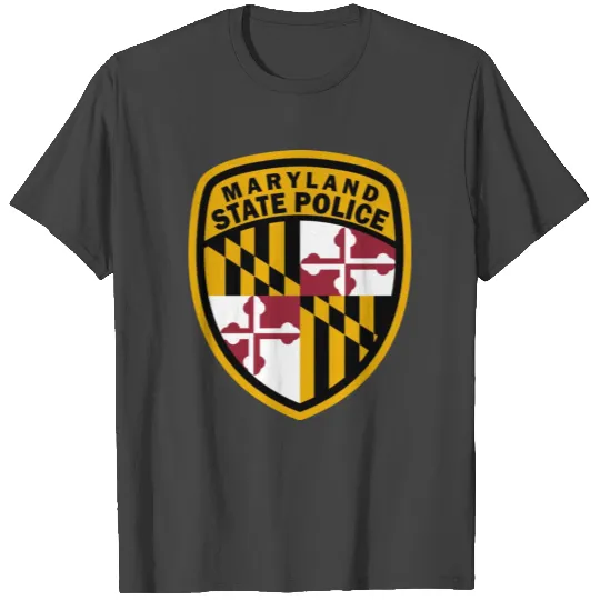 Maryland State Police Logo T Shirts